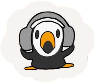 Toucannor listening to some tunes